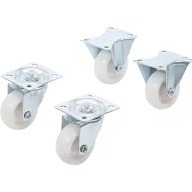 BGS csuklós/fix kerék készlet 40 mm 4 darabos