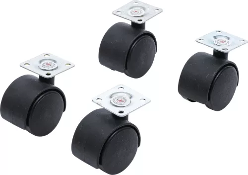 BGS dupla vezetőgörgő-készlet Ø 40 mm 4 darabos