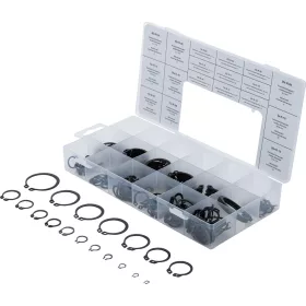 BGS külső seegergyűrű készlet Ø 3 - 32 mm 300 darabos