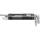 BGS derékszögű kulcs készlet extra hosszú T-profil (Torx) T10 furattal - T50 8 darabos