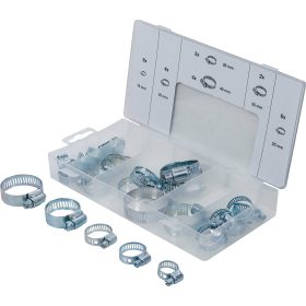 BGS tömlőbilincs-készlet Ø 16 - 40 mm 26 darabos