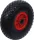 BGS kerék kézikocsihoz / talicskához PU, piros/fekete 260 mm