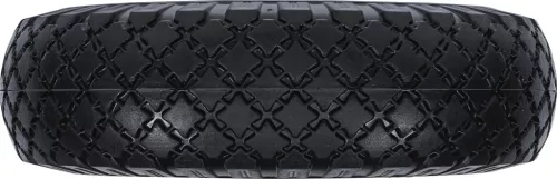 BGS kerék kézikocsihoz / talicskához PU, piros/fekete 260 mm