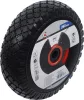 BGS kerék kézikocsihoz / talicskához PU, piros/fekete 260 mm