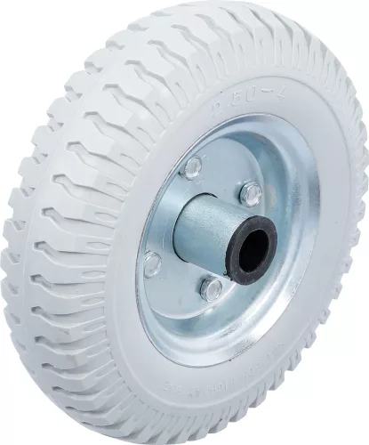 BGS kerék kézikocsihoz / talicskához PU, szürke 220 mm