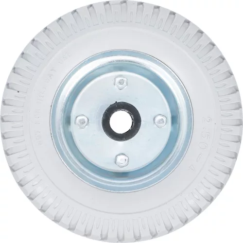 BGS kerék kézikocsihoz / talicskához PU, szürke 220 mm