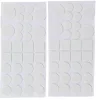 BGS filc alátét fehér 64 darabos
