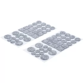 BGS filc alátét készlet szürke-melírozott 64 darabos