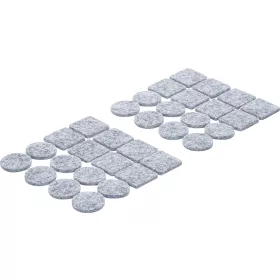 BGS filc alátét készlet szürke-melírozott 32 darabos