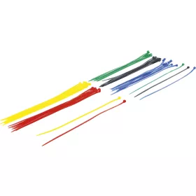 BGS kábelkötegelő-készlet színes 4,8 x 300 mm 50 darabos