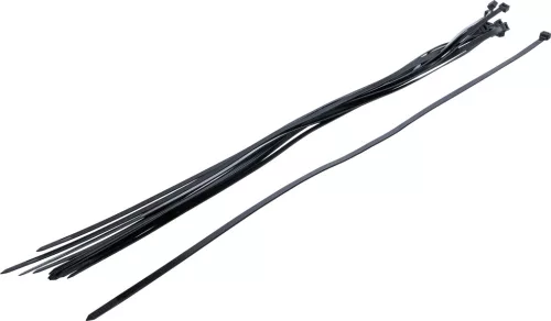 BGS kábelkötegelő-készlet fekete 8,0 - 700 mm 10 darabos