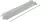 BGS kábelkötegelő-készlet fehér 8,0 x 400 mm 30 darabos