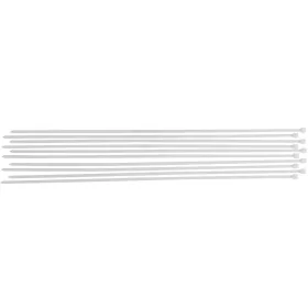 BGS kábelkötegelő-készlet fehér 8,0 x 800 mm 10 darabos