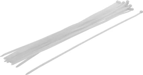 BGS kábelkötegelő-készlet fehér 8,0 x 600mm 20 darabos