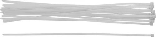 BGS kábelkötegelő-készlet fehér 8,0 x 600mm 20 darabos