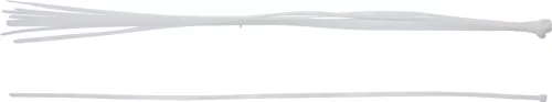 BGS kábelkötegelő-készlet fehér 8,0 x 1000 mm 10 darabos