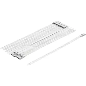 BGS kábelkötegelő-készlet nemesacél rozsdamentes 7,0 x 200 mm 10 darabos