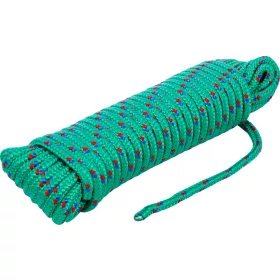 BGS műanyag kötél / univerzális kötél 6 mm x 10 m zöld