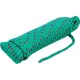 BGS műanyag kötél / univerzális kötél 6 mm x 10 m zöld