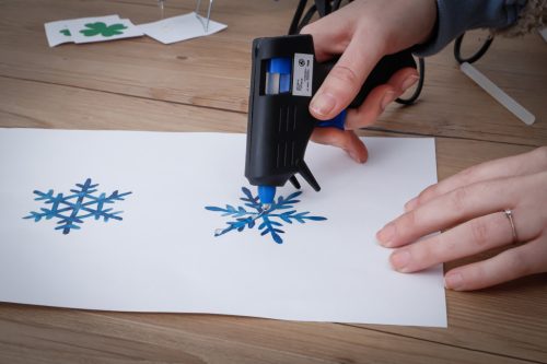 BGS mini ragasztópisztoly ragasztópatron Ø 7,5 mm 7 W