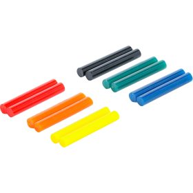 BGS melegenragasztó-patronok vegyes színű Ø 7,5 mm, 50 mm 12 darabos