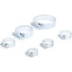 BGS tömlőbilincs-készlet Ø 4 - 45 mm 6 darabos