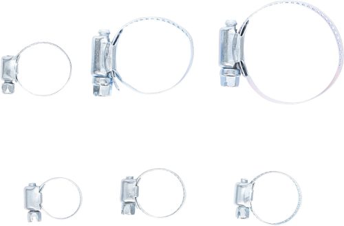 BGS tömlőbilincs-készlet Ø 4 - 45 mm 6 darabos