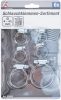 BGS tömlőbilincs-készlet Ø 4 - 45 mm 6 darabos