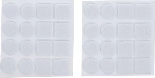 BGS filc alátét fehér 32 darabos