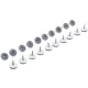 BGS filc alátét csavarokkal Ø 24 mm 20 darabos
