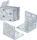 BGS sarokvas 40 x 40 x 40 mm 10 darabos