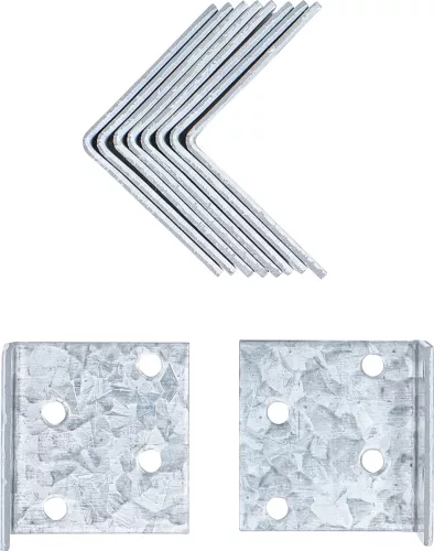 BGS sarokvas 40 x 40 x 40 mm 10 darabos