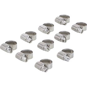 BGS tömlőbilincs INOX 10 x 16 mm 10 darabos