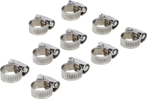 BGS tömlőbilincs INOX 10 x 16 mm 10 darabos