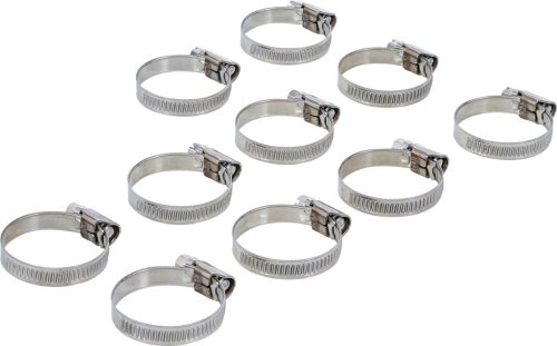 BGS tömlőbilincs INOX 25 x 40 mm 10 darabos