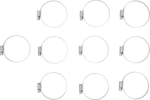 BGS tömlőbilincs INOX 50 x 70 mm 10 darabos