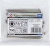 BGS univerzális csavarok T-profil (Torx) T30 6,0 x 120 mm 18 db