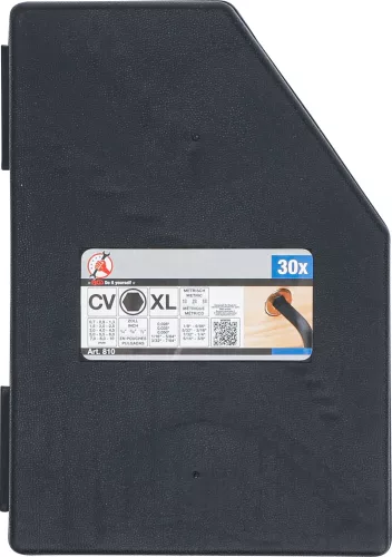 BGS derékszögű kulcs készlet coll méret/metrikus belső hatszögletű 30 darabos