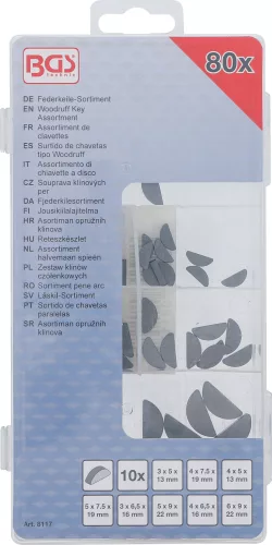 BGS reteszkészlet 80 darabos