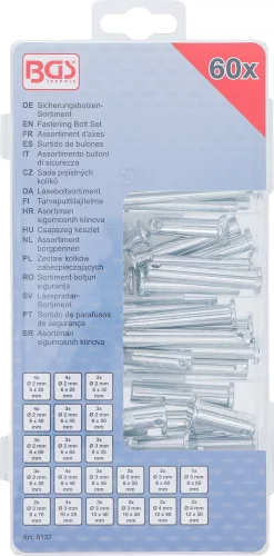 BGS csapszeg készlet 60 darabos