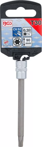 BGS behajtófej 6,3 mm (1/4") T-profil (Torx) T30