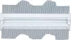 BGS finom kontúrú idomszer Fém 125 mm