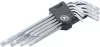 BGS derékszögű kulcs készlet hosszú T-profil (Torx) T10 - T50 9 darabos