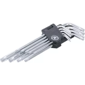 BGS derékszögű kulcs készlet hosszú T-profil (Torx) T10 - T50 9 darabos