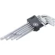 BGS derékszögű kulcs készlet hosszú T-profil (Torx) T10 - T50 9 darabos