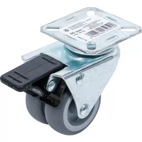 BGS dupla vezetőgörgő fékezhető Ø 50 mm