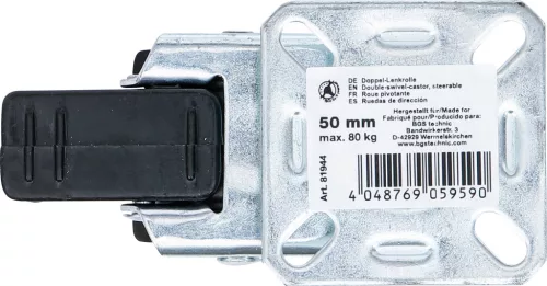 BGS dupla vezetőgörgő fékezhető Ø 50 mm