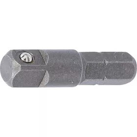 BGS behajtófej-racsni adapter Külső hatszögletű 6,3 mm (1/4") - 6,3 mm (1/4") 30 mm