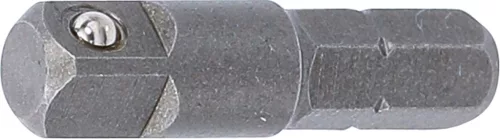 BGS behajtófej-racsni adapter Külső hatszögletű 6,3 mm (1/4") - 6,3 mm (1/4") 30 mm