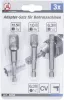 BGS adapterkészlet fúrógépekhez 6,3/10/12,5 mm (1/4"/3/8"/1/2") 3 darabos
